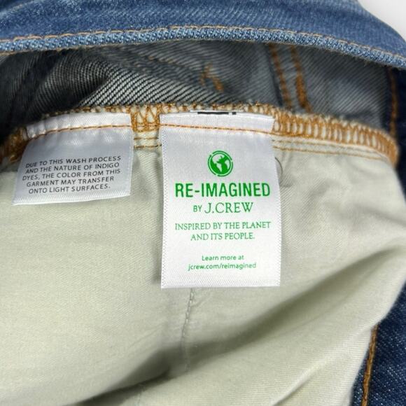 J.Crew Billie Demi-Boot Crop Jean in Lantern Wash Size 27 - Picture 5 of 8